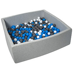 Velinda Piscine à balles pour enfant - 600 balles