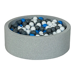 Velinda Piscine à balles pour enfant - 450 balles