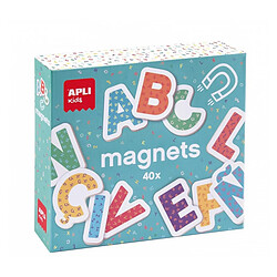 APLI Magnets Lettres 40 pcs - boite