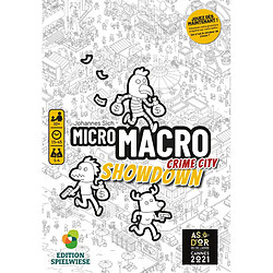 Blackrock Editions Spielwise Micro Macro Crime City Showdown Jeu de société - Enquête immersive - Pour toute la famille