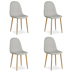 Homestyle4u Chaise Salle à Manger Lot de 4