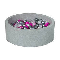 Velinda Piscine à balles pour enfant - 300 balles