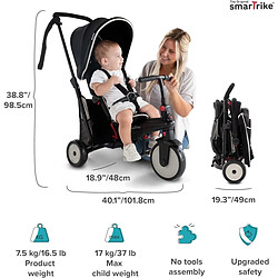 Acheter Smart Trike Smartrike STR3 Plus Black