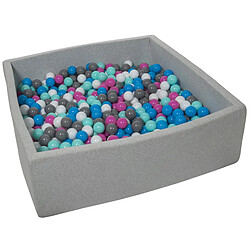 Velinda Piscine à balles pour enfant - 900 balles