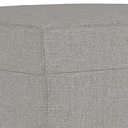 Avis Helloshop26 Banquette 1 place - Gris clair