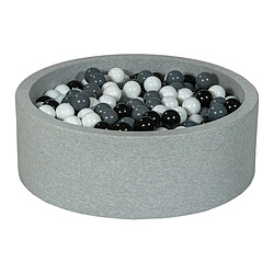 Velinda Piscine à balles pour enfant - 450 balles