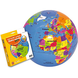 Bass et Bass Globe Terrestre Gonflable 30 cm
