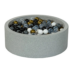 Velinda Piscine à balles pour enfant - 450 balles