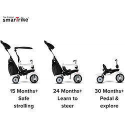 Smart Trike Smartrike Vanilla Plus Black and White
