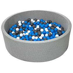 Velinda Piscine à balles pour enfant - 600 balles