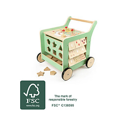 Small foot Chariot de marche en bois