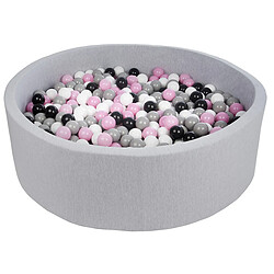 Velinda Piscine à balles pour enfant - 900 balles