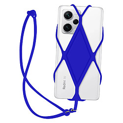 Avizar Cordon Silicone Smartphone Universel | Bleu Nuit