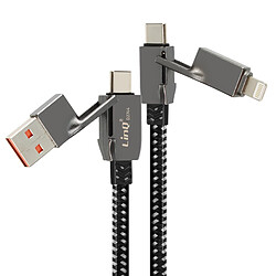 LinQ Câble USB vers USB-C et Lightning