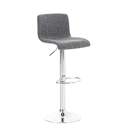Hoover tabourets de bar lot de 2 - Gris clair