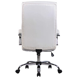 Chaise de bureau Bradford simili cuir pas cher