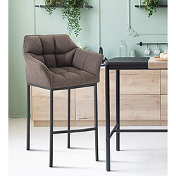 Avis Tabouret de bar Damaso - Gris