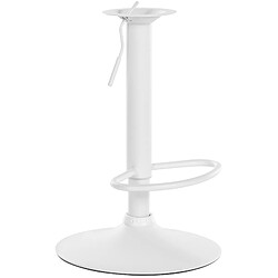 Tabouret de bar pivotant - Blanc