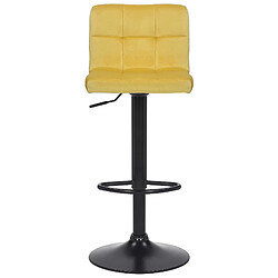 Avis Tabouret de bar Feni - Jaune