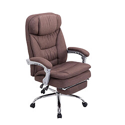 Fauteuil de bureau relaxation Fantail Troy - Brun