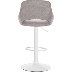 Lot de 2 tabourets de bar Milet - Gris pas cher