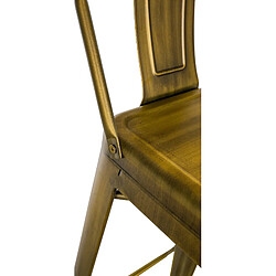 Tabouret de bar Mason - Or pas cher