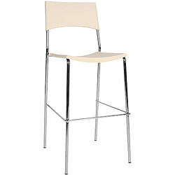 Tabouret de bar Gênes - Crème
