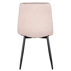 Ensemble Chaises Antibes - Lot de 4 - Velours pas cher