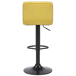 Tabouret de bar Feni - Jaune pas cher