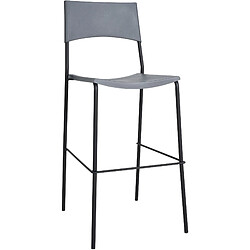 Tabouret de bar Genoa - Gris