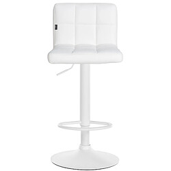 Avis Lot de 2 tabourets de bar - Blanc
