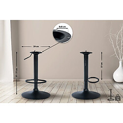 Cadre XL pour tabouret de bar - Blanc mat