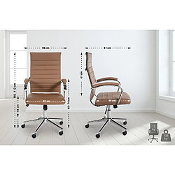 Non Chaise de bureau Mollis - Cuir