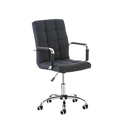 Chaise de bureau en tissu - Gris