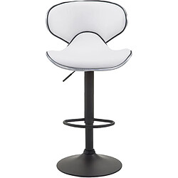 Lot de 2 tabourets de bar Las Vegas - Noir