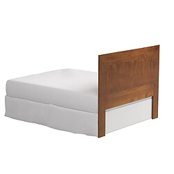 Pegane Tête de lit en pin massif - Merisier