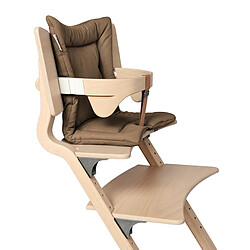 Leander Classic Coussins de chaise haute en coton BIO Mocca