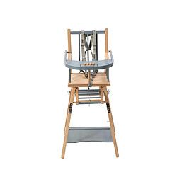 Combelle Chaise haute Marcel - Bleu gris