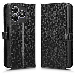 Coque Blackview Wave 8 Portefeuille - Noir Étui en cuir PU avec porte-cartes - Fonction support mains libres - Protection complète du corps