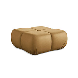 Makamii Pouf LOKUA - Cuir Artificiel Carmel