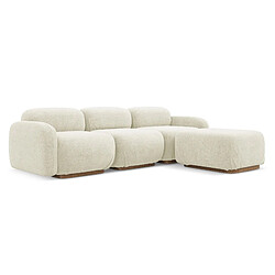 Makamii Canapé 1 place scandinave - Beige