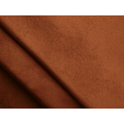Acheter Makamii pouf carré en velours - Terracotta