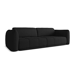 Makamii Canapé droit velours - Gris