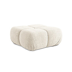 Makamii Pouf scandinave carré - Beige