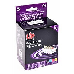 Uprint Pack 4 cartouches d'encre - Noir et couleurs