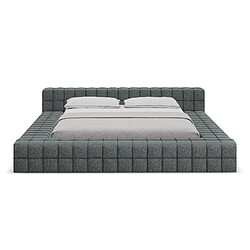 Lit Makamii Akela 140x200 cm - Chenille Graphite