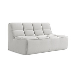 Makamii canapé modulable 2 places - Argent