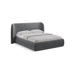 Lit Makamii AKELA - Chenille Vert 140x200 cm