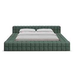 Lit Makamii AKELA - Chenille Vert 140x200 cm