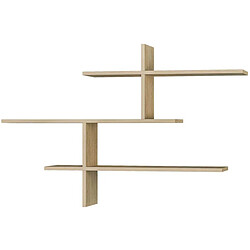 Hanah home Étagère murale colonne - Beige